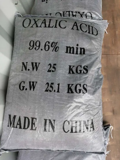 ethanedioic acid crystals